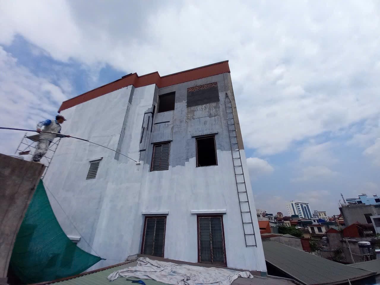 Xử lý thấm tường ngoài tại Hà Nội triệt để