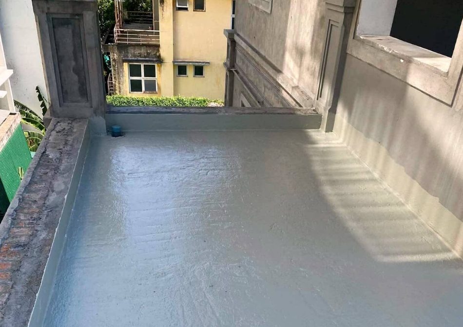 Công trình hạn chế ẩm mốc nhờ dịch vụ chống thấm tại Hòa Bình