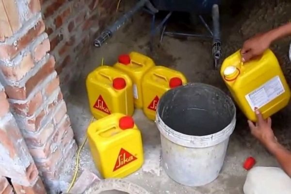 Sika Latex TH chống thấm cổ ống xuyên sàn tại Hà Nội hiệu quả