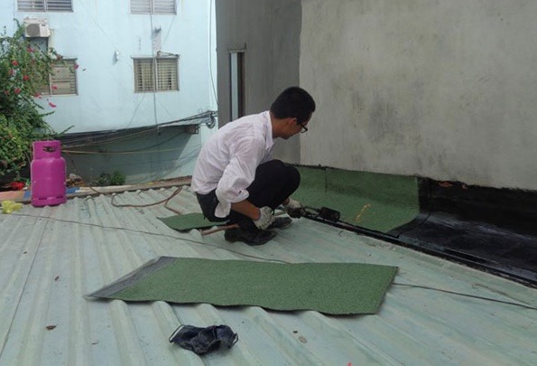 Chống thấm khe tiếp giáp bằng vật liệu chính hãng