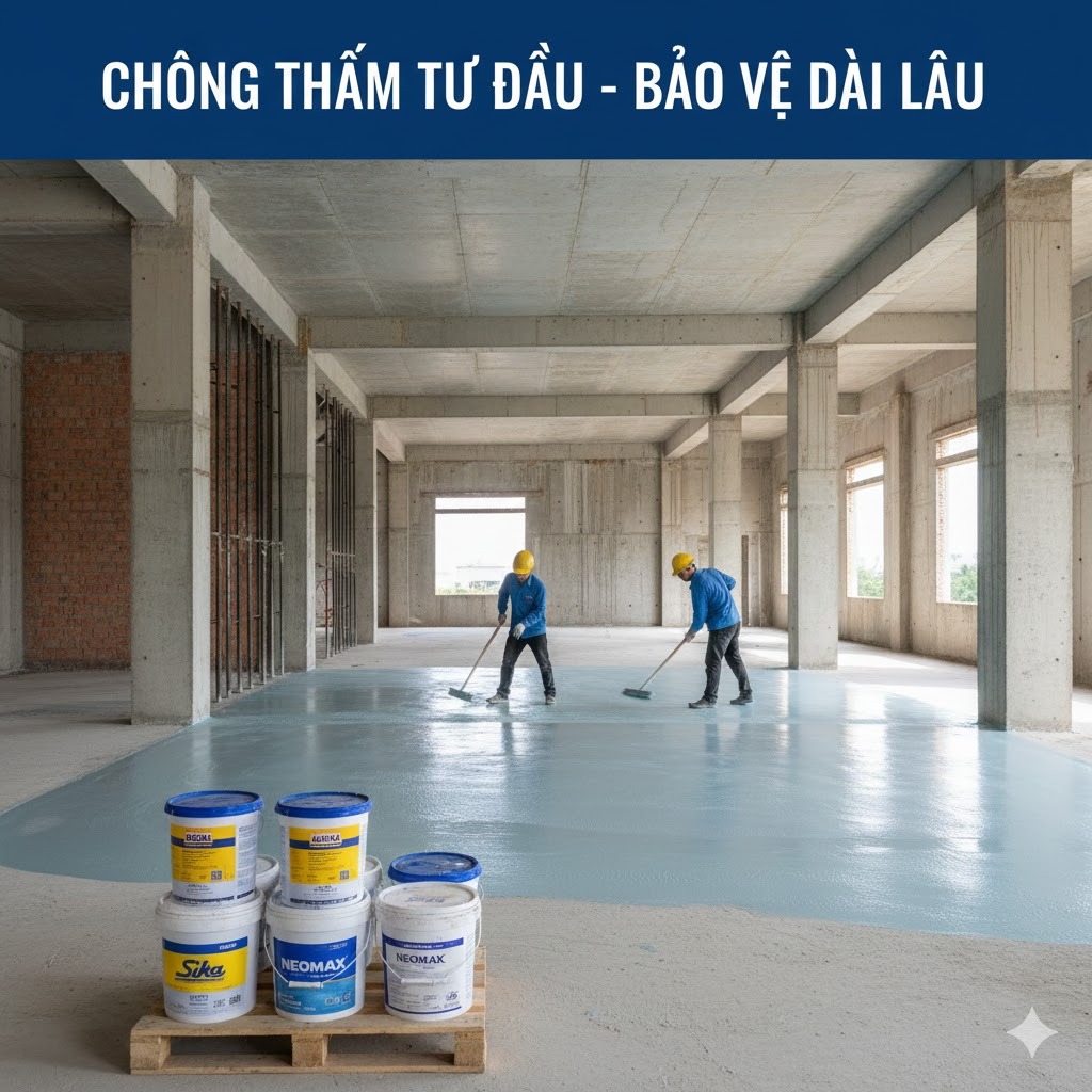 Xuyên Việt Group – đơn vị chống thấm uy tín tại Vĩnh Phúc
