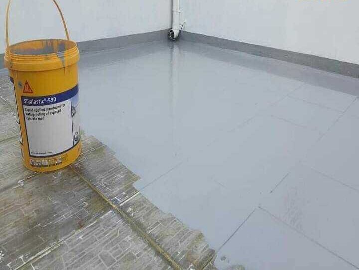 Chống thấm nền gạch tại Hà Nội bằng Sika Top Seal 107 hiệu quả