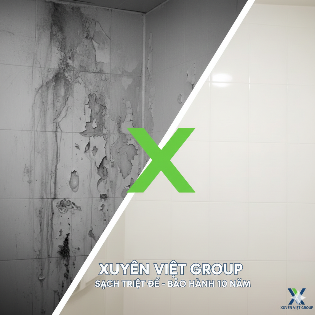Dịch vụ chống thấm tại Quận 1 – TP.HCM chuyên nghiệp tại Xuyên Việt Group