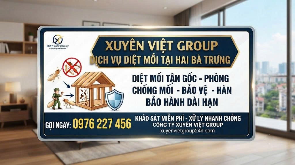 Dịch vụ diệt mối tại Hai Bà Trưng