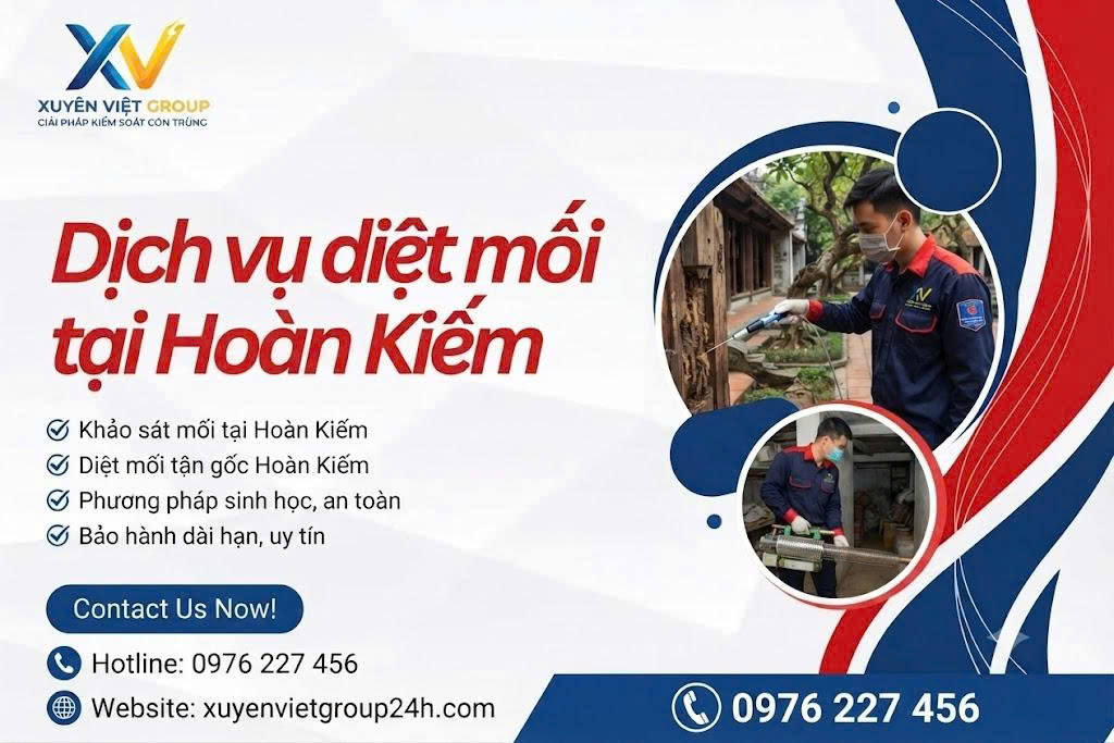 Dịch vụ diệt mối tại Hoàn Kiếm