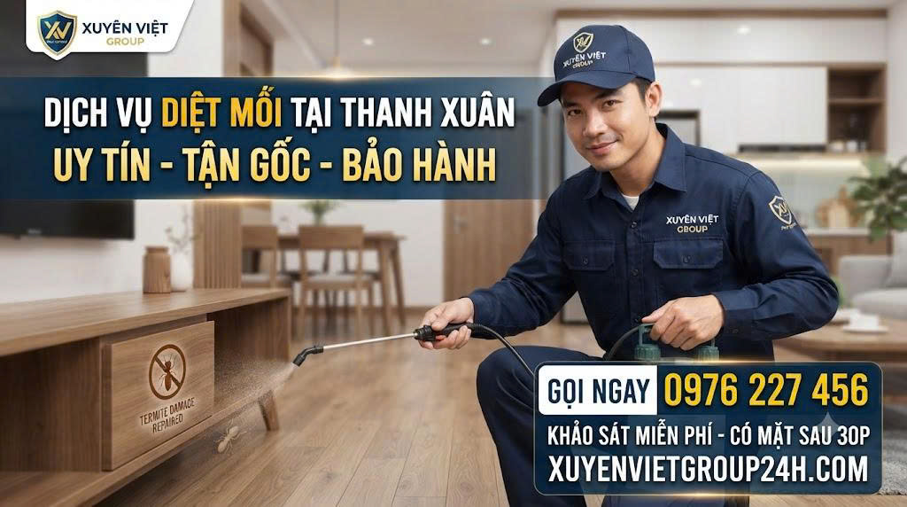 Dịch vụ diệt mối tại Thanh Xuân