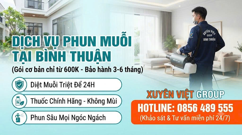 Dịch vụ phun muỗi tại Bình Thuận