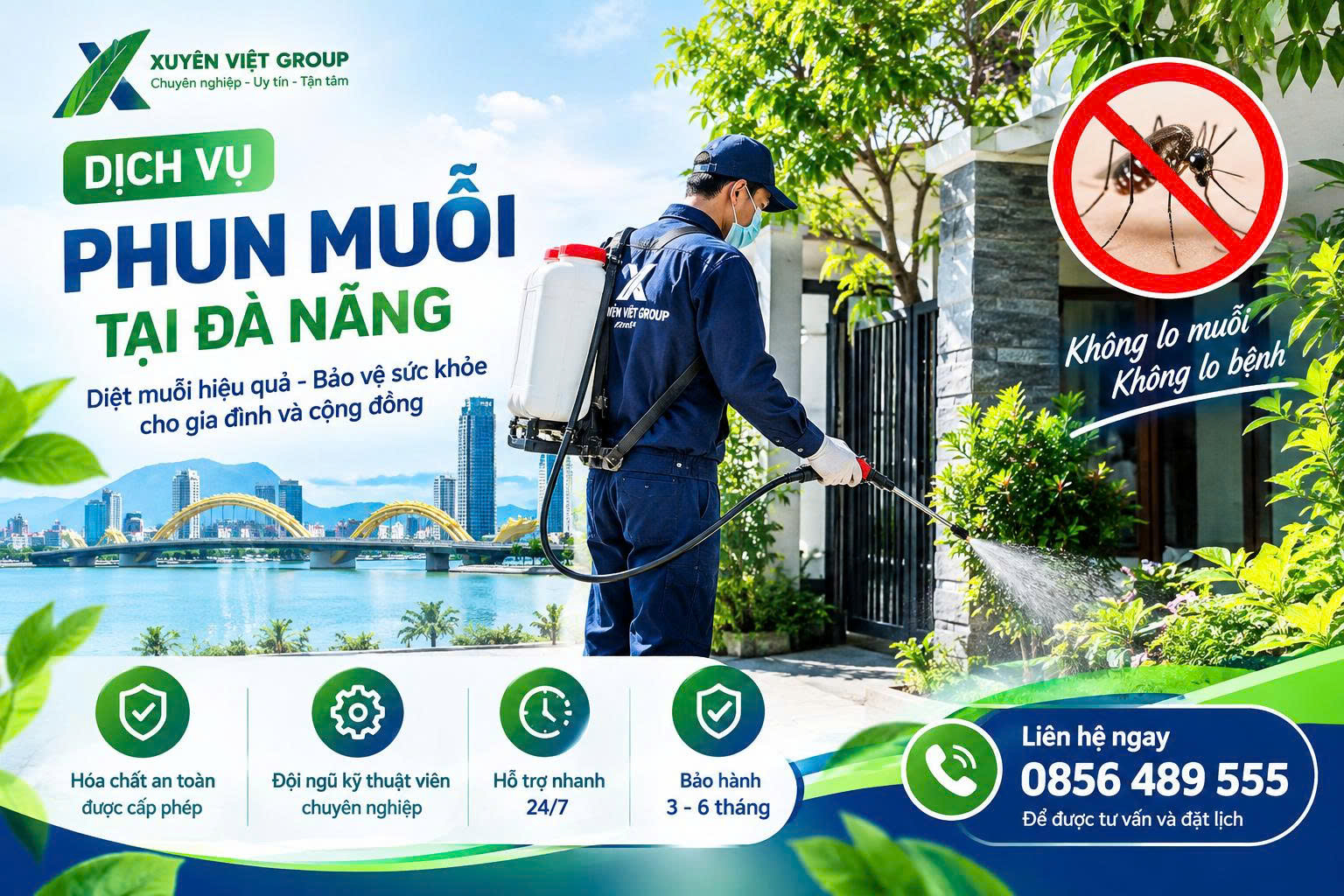 Dịch vụ phun muỗi tại Đà Nẵng