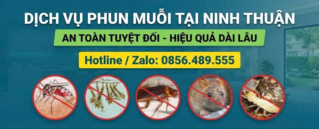 Dịch vụ phun muỗi tại Ninh Thuận