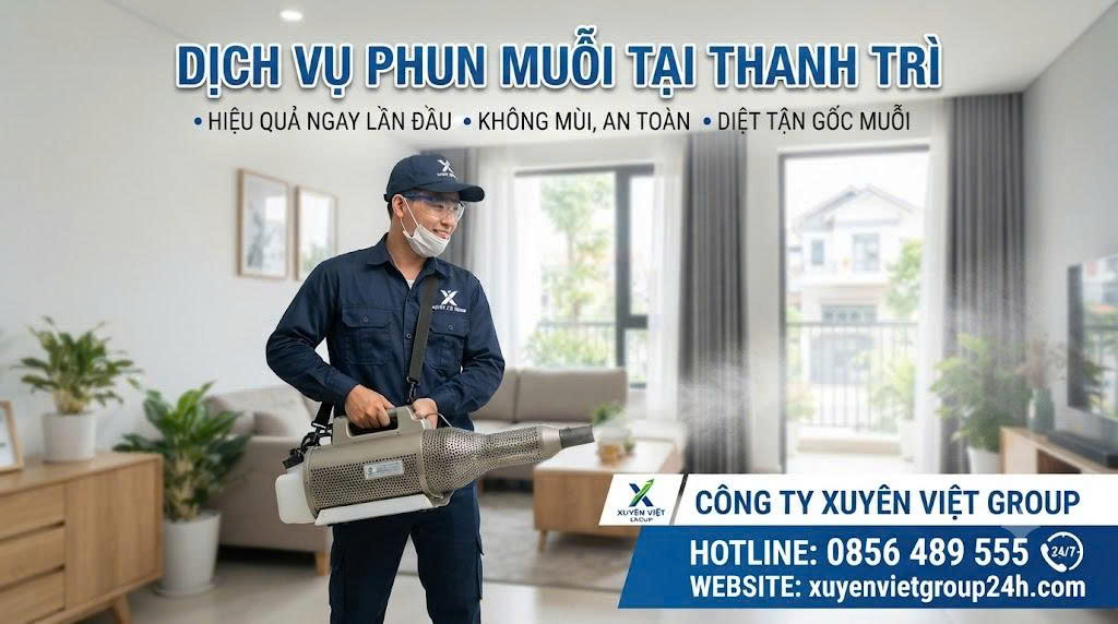 Dịch vụ phun muỗi tại Thanh Trì