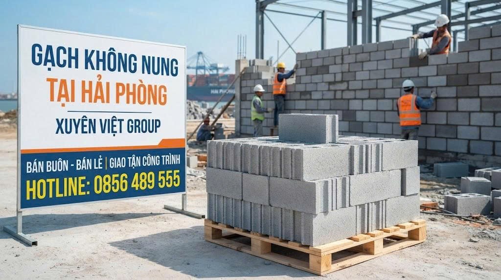 Gạch Không Nung tại Hải Phòng