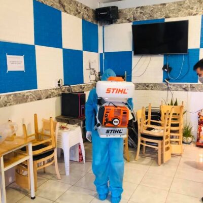 Phun thuốc diệt muỗi tại quận Bình Tân