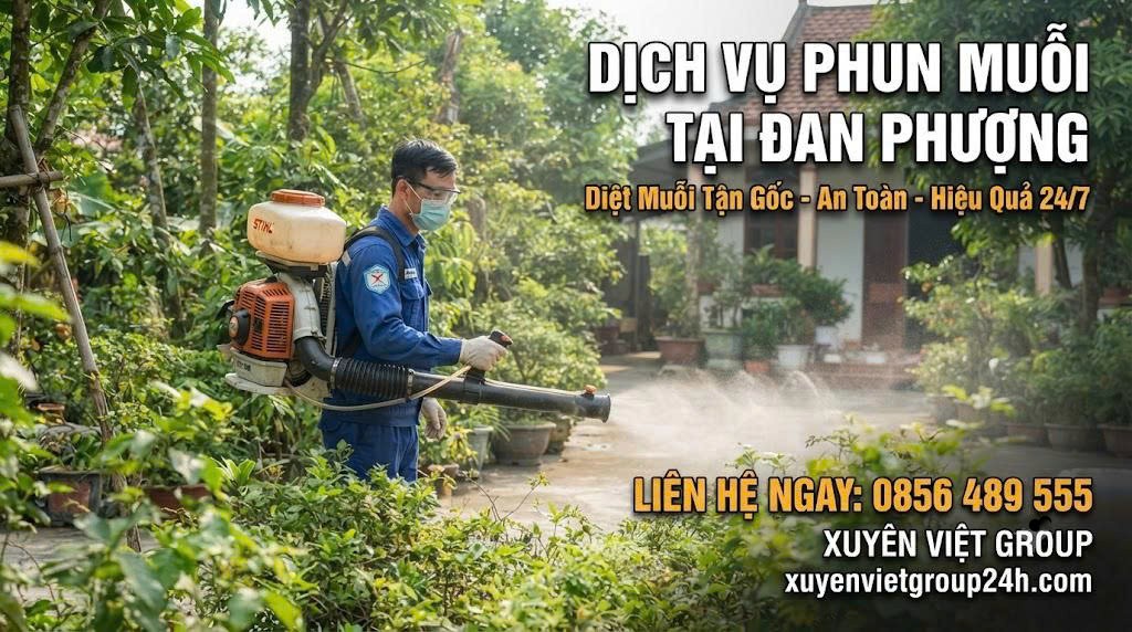 dịch vụ phun muỗi tại Đan Phượng