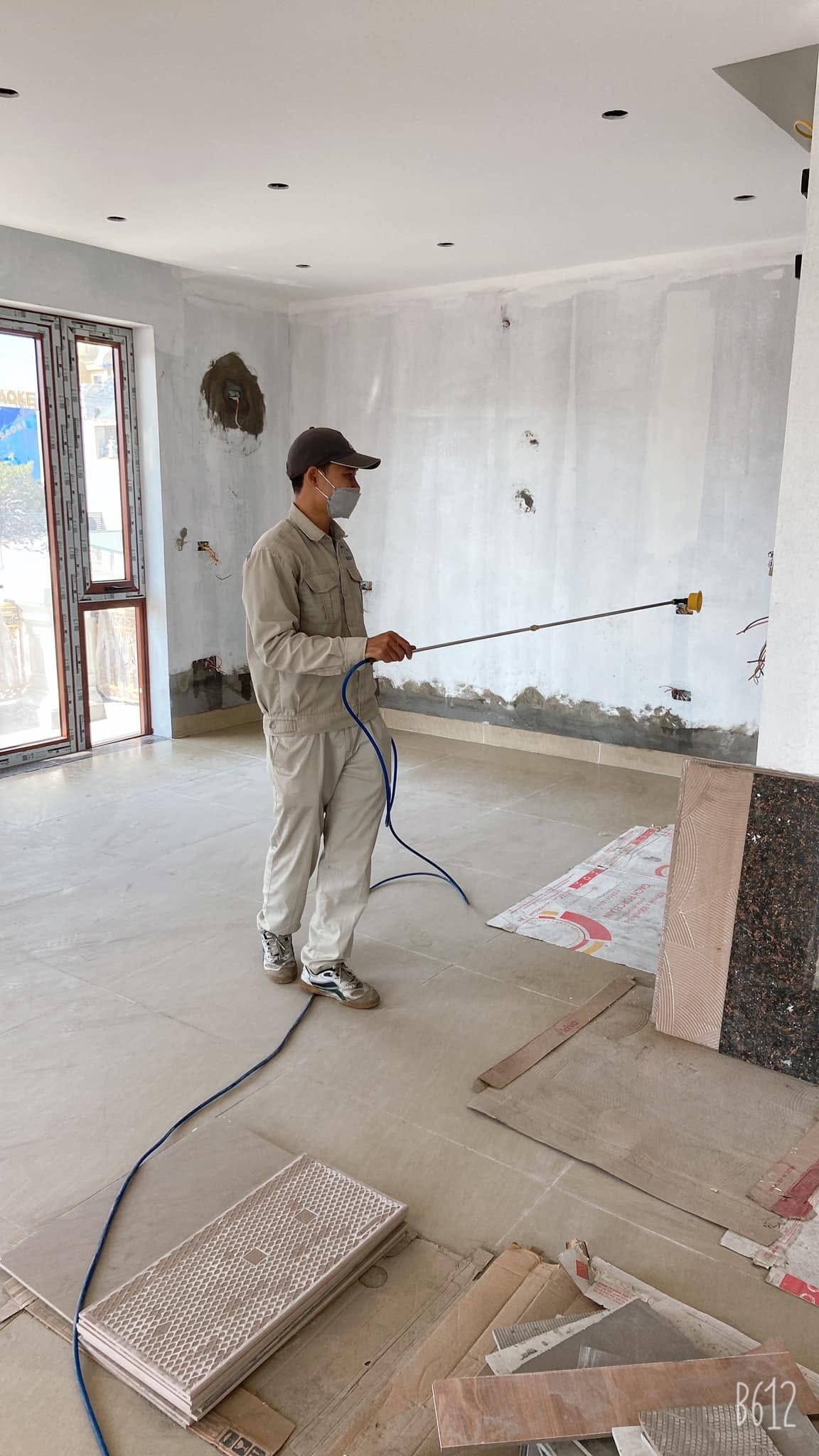 Phun thuốc chống mối tại Mê Linh cho nhà đang cải tạo