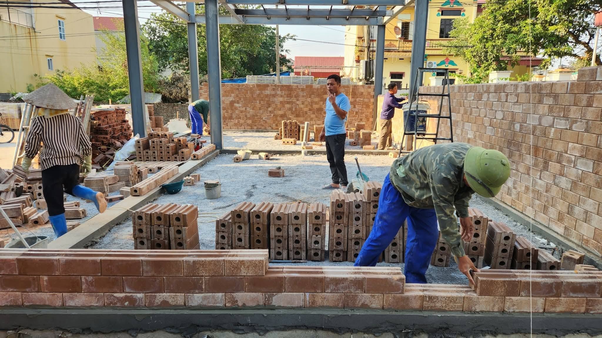 Gạch lego không nung xây dựng, gạch bê tông lắp ghép chất lượng cao