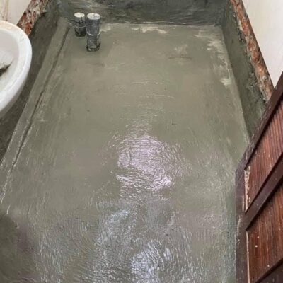 Quy trình chống thấm nhà vệ sinh tại Hoàng Mai bằng vật liệu 2 thành phần